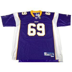 NWT Minnesota Vikings Jared Allen #69 Jersey XXL Length +2 Reebok On-Field NFL